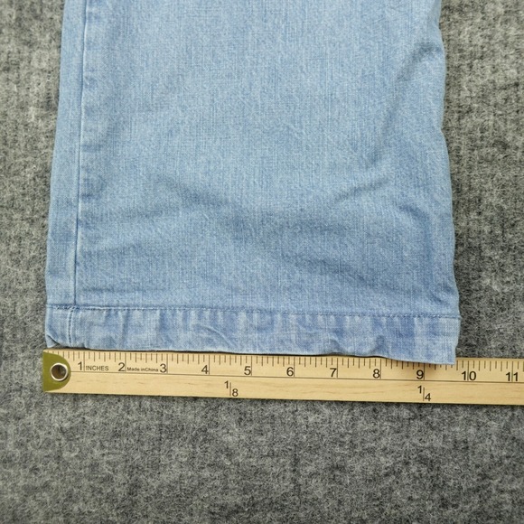 Sezane Light Blue Flare & Wide Leg Jeans - Picture 8 of 10